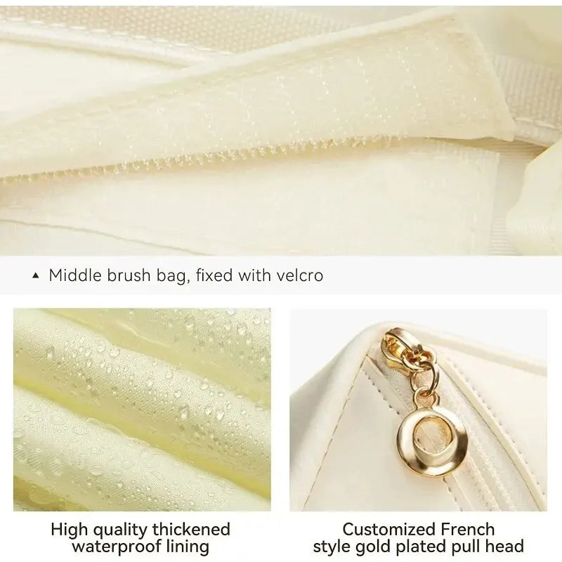 Cosmetics Storage Kit Large Capacity Travel Toiletry Bag Makeup Bag Ins Advanced Sense Portable Cosmetic Storage Bag