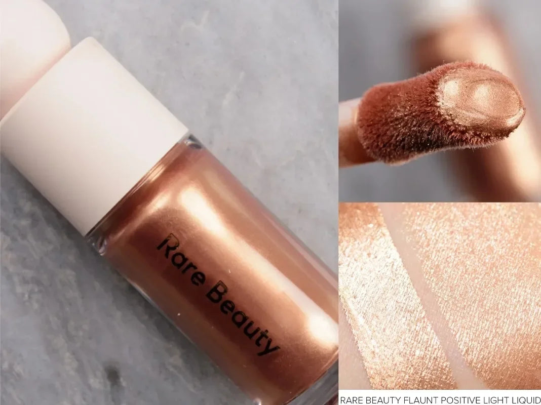 Rare Beauty Melting Cream Blush Makeup Matte Pearlescent Texture Glitter Blush Highlighter Bright nourish moisturize Lip Gloss