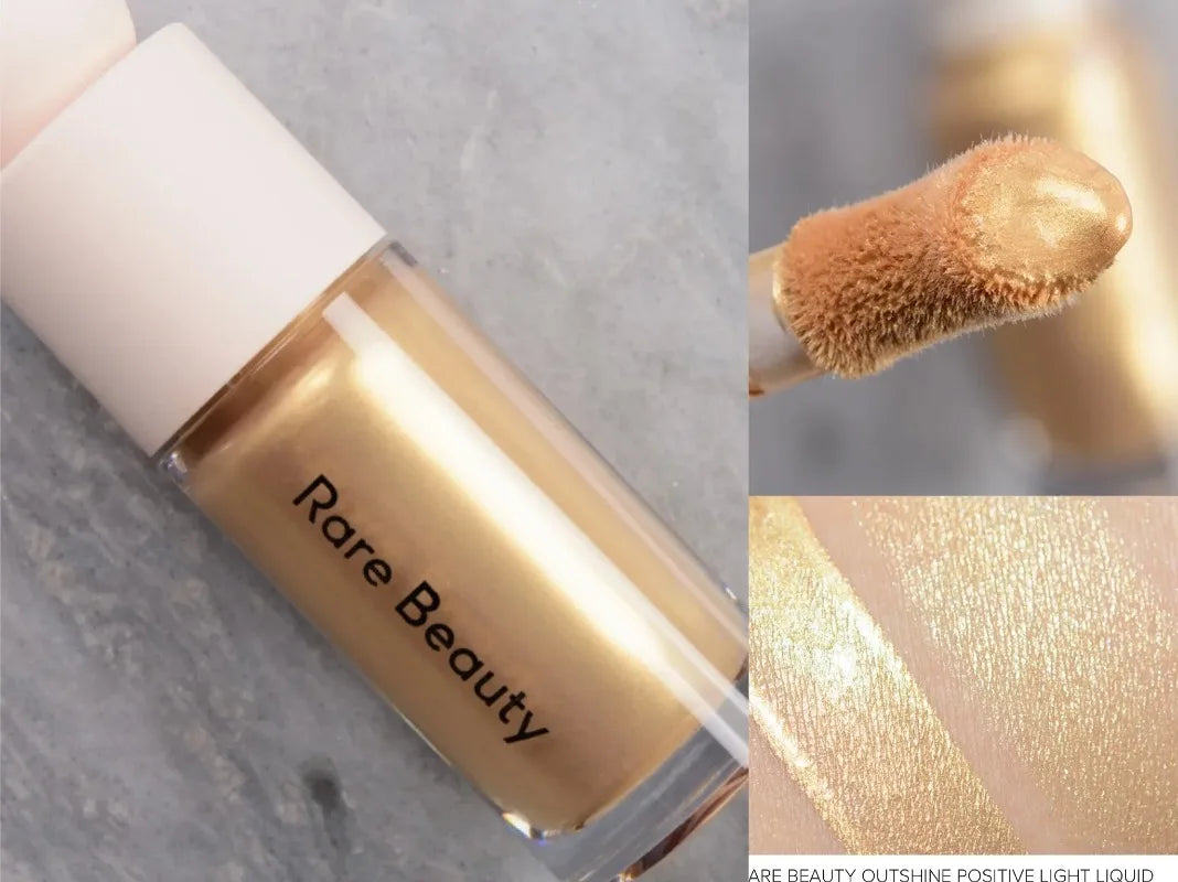 Rare Beauty Melting Cream Blush Makeup Matte Pearlescent Texture Glitter Blush Highlighter Bright nourish moisturize Lip Gloss