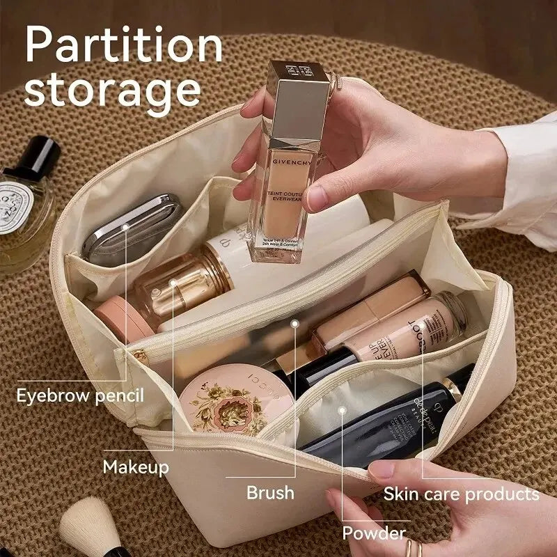 Cosmetics Storage Kit Large Capacity Travel Toiletry Bag Makeup Bag Ins Advanced Sense Portable Cosmetic Storage Bag