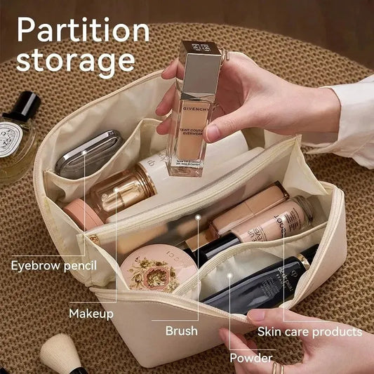 Cosmetics Storage Kit Large Capacity Travel Toiletry Bag Makeup Bag Ins Advanced Sense Portable Cosmetic Storage Bag