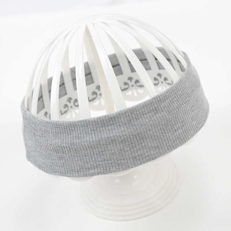 Fashion Knitted Hair Bands Women Solid Color Elastic Headband Sport Yoga Hairband Soft Wash Face Makeup Headwrap Accessories