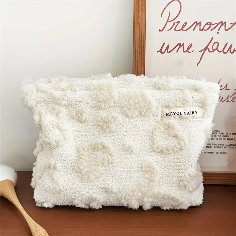 Essential Travel Organizer for Women – Skincare Storage Pouch & Cosmetic Case with Zipper, Travel Essentials, Sweet Style Pouch